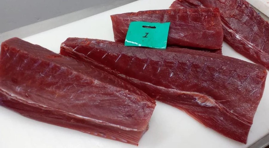 Fresh seafood catch at Amiri Seafood