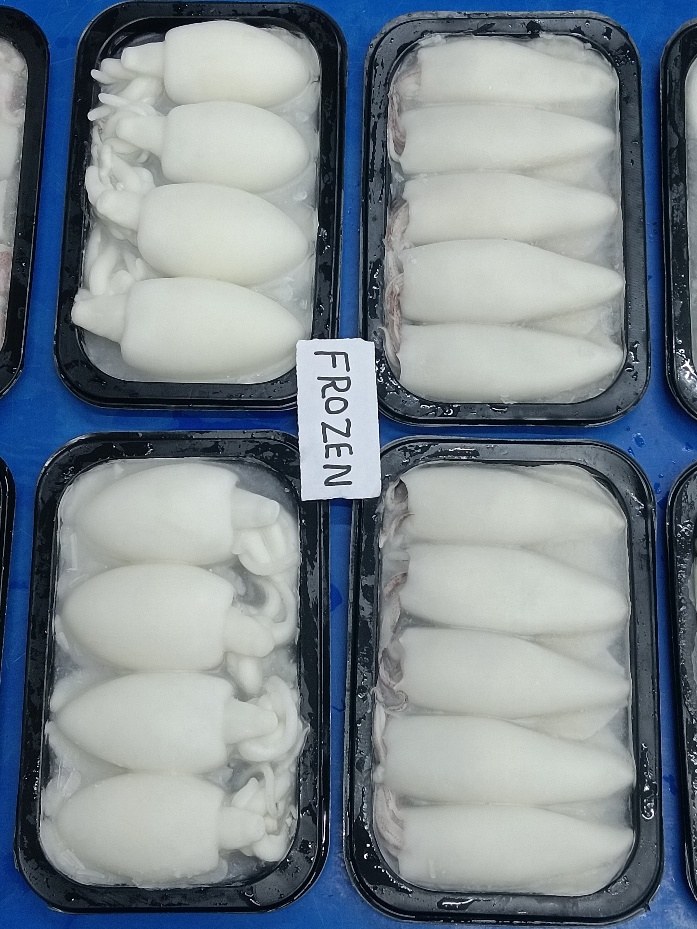 Frozen seafood range at Amiri Seafood